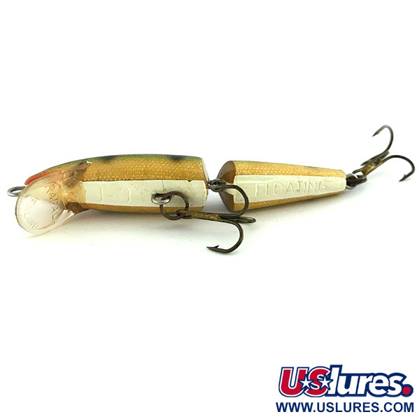Vintage   Rapala Jointed J-9, 1/4oz Fire Tiger fishing lure #8749