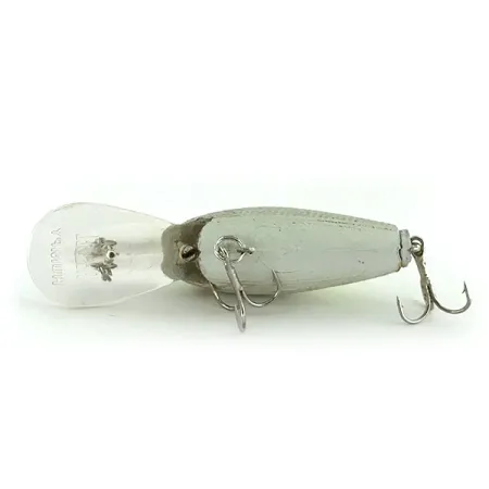 Vintage Rebel Humpy, 1/3oz Silver / Chartreuse fishing lure #8752