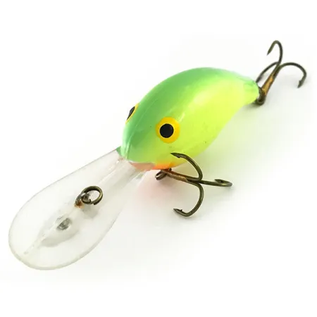 Vintage Bandit 300, 1/3oz Chartreuse fishing lure #8753