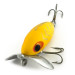 Vintage   Fred Arbogast Jitterbug , 1/4oz Yellow fishing lure #8755