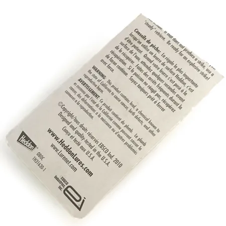 Heddon Tiny Torpedo, 1/4oz Mirror Silver fishing lure #8788