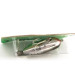   Heddon Tiny Torpedo, 1/4oz Mirror Silver fishing lure #8788