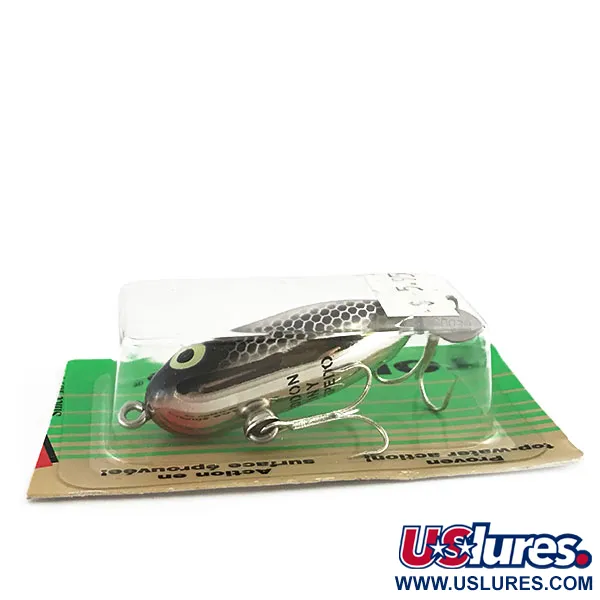   Heddon Tiny Torpedo, 1/4oz Mirror Silver fishing lure #8788