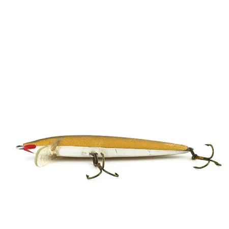Vintage Rapala Original Floater F9, G (Gold) fishing lure #8795