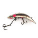 Vintage  Yakima Bait FlatFish F7, 1/8oz Silver / Red fishing lure #8799