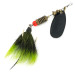 Vintage   Mepps Black Fury 3 Dressed, 1/4oz Black / Chartreuse spinning lure #8815