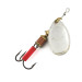 Vintage   Mepps Aglia 2, 3/16oz Silver spinning lure #8817