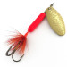  Yakima Bait Worden’s Original Rooster Tail UV, 1/4oz Fluorescent Orange UV Glow in UV light, Fluorescent spinning lure #8819