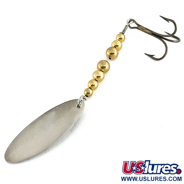  Renosky Lures Swiss Swing 5, 3/16oz Nickel / Brass spinning lure #8821