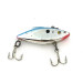 Vintage   Bill Lewis Rat-L-Trap RT 258 Chrome Black Blue, 3/16oz RT 258 Nickel Black Blue fishing lure #8825