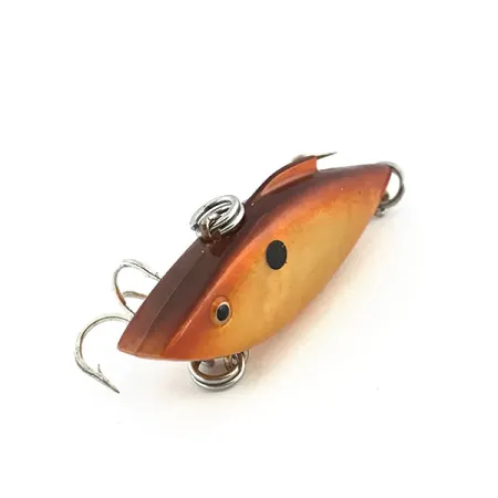 Vintage Bill Lewis Rat-L-Trap RT 114 Pumpkin Seed, 3/16oz RT 114 Pumpkin Seed fishing lure #8826