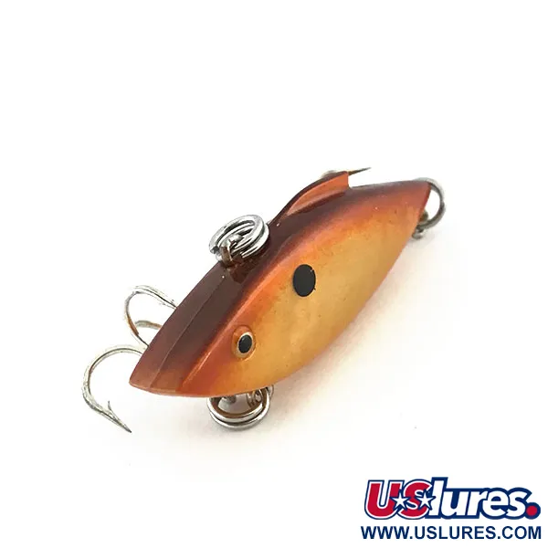 Vintage   Bill Lewis Rat-L-Trap RT 114 Pumpkin Seed, 3/16oz RT 114 Pumpkin Seed fishing lure #8826