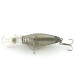Vintage   Rebel Deep Crank R, 3/8oz Transparent / Glitter Silver fishing lure #8829