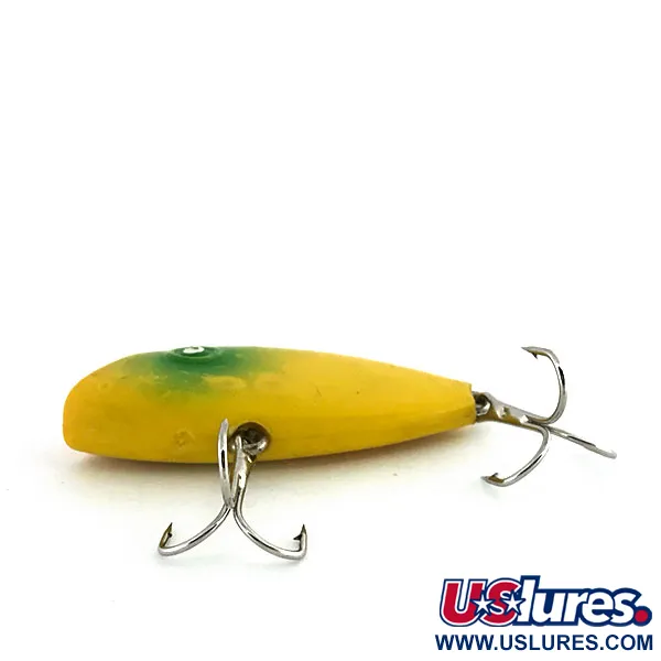 Vintage   Bayou Boogie Whopper Stopper, 1/4oz Yellow fishing lure #8831