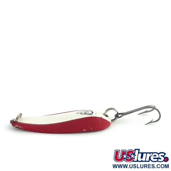 Vintage  Eppinger Dardevle Imp, 2/5oz Red / White / Nickel fishing spoon #8833