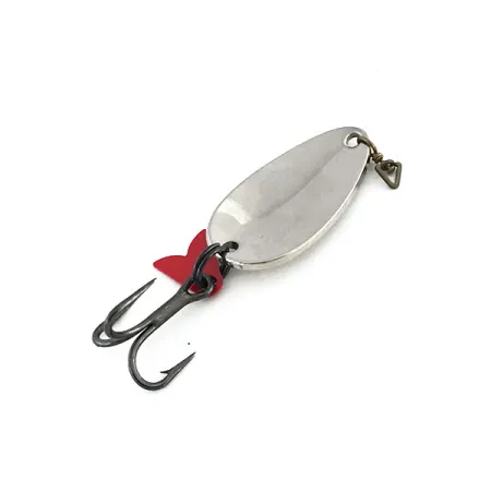 Vintage Acme Fish Hawk, 3/16oz Nickel / Red fishing spoon #8834