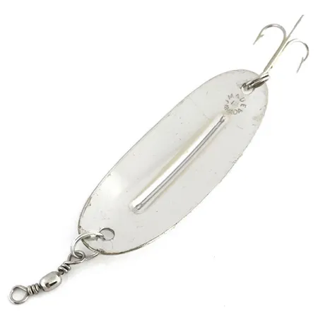 Vintage Williams Wabler W50, 1/2oz Nickel fishing spoon #8838