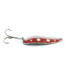 Vintage  Seneca Little Cleo (Hula Girl), 3/4oz Nickel / Red / White fishing spoon #8844