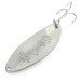  Seneca Little Cleo (Hula Girl), 1/2oz White Pearl / Nickel fishing spoon #8850