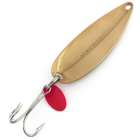 Vintage Johnson Sprite, 3/5oz Gold fishing spoon #8851