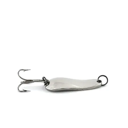Vintage Weller Spinno-King 00, 1/4oz Nickel fishing spoon #8868