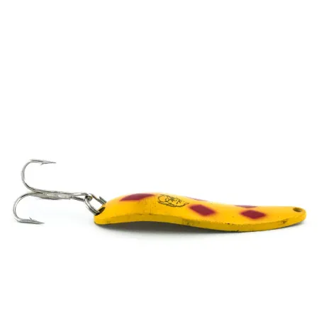 Vintage Eppinger Dardevle Cop-E-Cat 7400, 2/3oz Five of Diamonds fishing spoon #8880