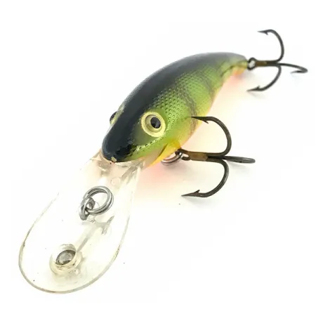 Vintage Cotton Cordell Wally Diver, 1/2oz Perch fishing lure #8888