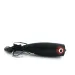 Vintage  Other Burke Weedless Popper , 1/4oz Black fishing lure #8889