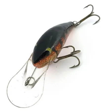 Vintage Strike King Dance N Shad, 1/3oz Golden Glitter fishing lure #8893