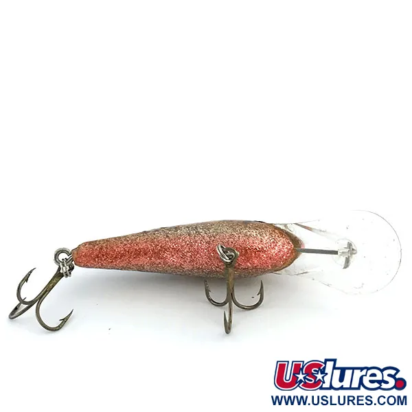 Vintage   Strike King Dance N Shad, 1/3oz Golden Glitter fishing lure #8893