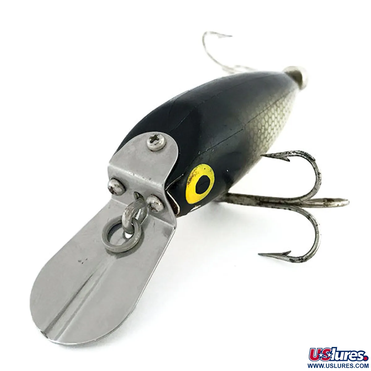 Vintage Wood's Lures Woods Deep R Doodle Series 300, 2/5oz Smoky Joe  fishing  lure #18001
