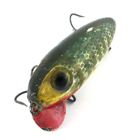 Vintage Wright & McGill Bug a Boo, 2/5oz Perch fishing lure #8896