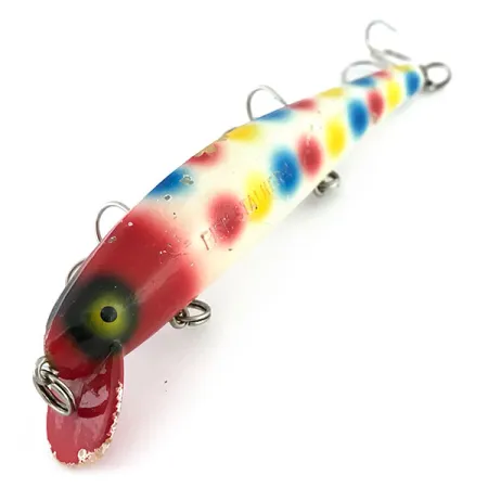 Vintage Grapentin Specialties  Catchmore Fish Stalker, 1/2oz White / Red / Blue fishing lure #8897