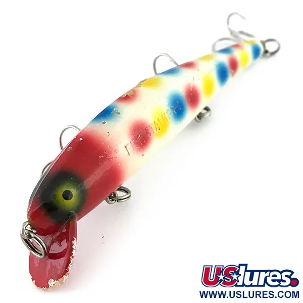 Vintage Grapentin Specialties  Catchmore Fish Stalker, 1/2oz White / Red / Blue fishing lure #8897