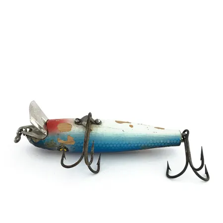 Vintage Pflueger Palomine, 2/5oz Light Blue fishing lure #8898