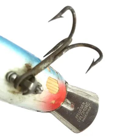 Vintage Pflueger Palomine, 2/5oz Light Blue fishing lure #8898