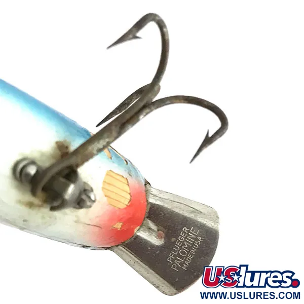 Vintage   Pflueger Palomine, 2/5oz Light Blue fishing lure #8898