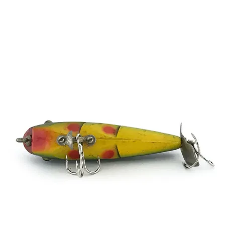Vintage Luhr Jensen Johnny Rattler Rattalur, 1/4oz Frog fishing lure #8901