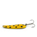 Vintage   Worth Chippewa Spoon, 1/3oz Yellow / Black / Nickel fishing spoon #8904
