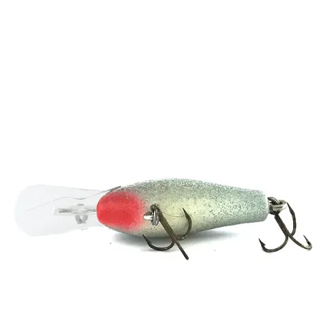 Vintage Poe’s Poe's Super Cedar , 2/5oz Light Blue Glitter fishing lure #8917