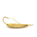 Vintage   Weedless Johnson Silver Minnow , 2/5oz Gold fishing spoon #8927
