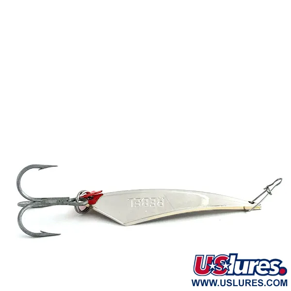 Vintage Rebel Arrowhead, 3/8oz Silver fishing spoon #8929