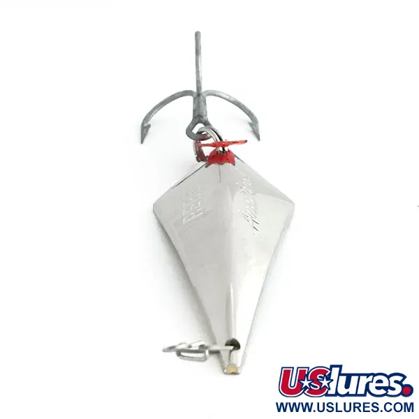 Vintage Rebel Arrowhead, 3/8oz Silver fishing spoon #8929