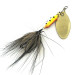  Yakima Bait Worden’s Original Rooster Tail, 3/32oz Gold / Brown Trout spinning lure #12584