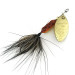  Yakima Bait Worden’s Original Rooster Tail, 3/32oz Gold / Brown Trout spinning lure #12586