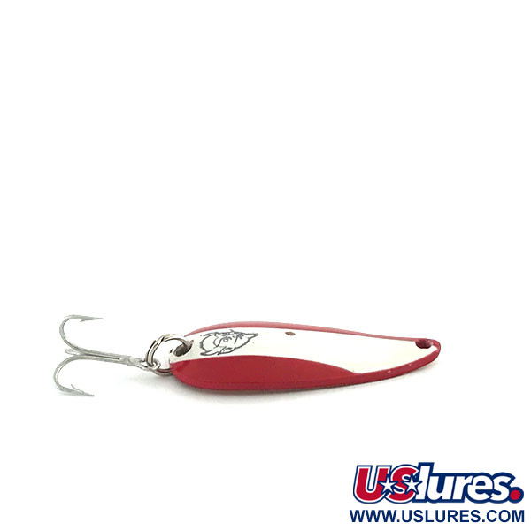 Vintage  Eppinger Dardevle Midget, 3/16oz Red / White / Copper fishing spoon #8942
