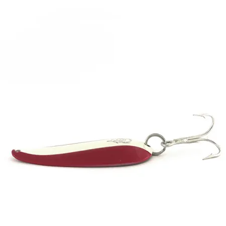 Vintage Eppinger Dardevle Dardevlet , 3/4oz Red / White / Copper fishing spoon #8943