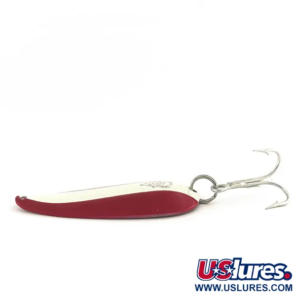 Vintage Eppinger Dardevle Dardevlet , 3/4oz Red / White / Copper fishing spoon #8943