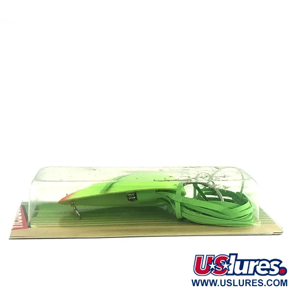  Heddon Weedless Original Moss Boss, 1/3oz Chartreuse fishing lure #8946