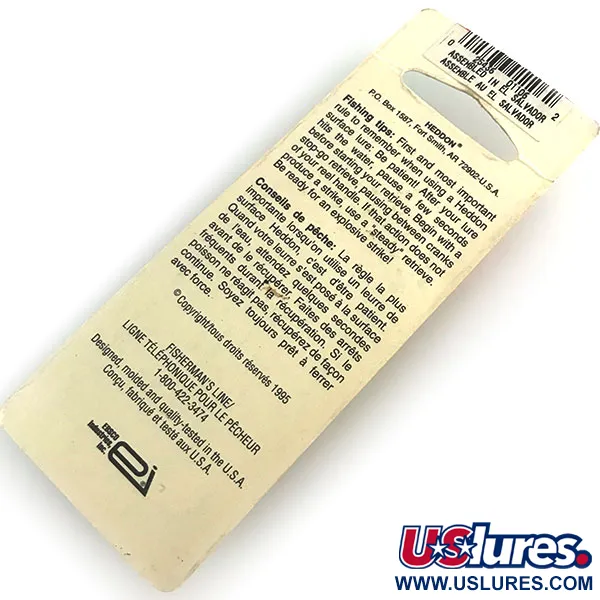   Heddon Rattling Sonar Flash 433F UV, 1/2oz Chartreuse fishing #8948